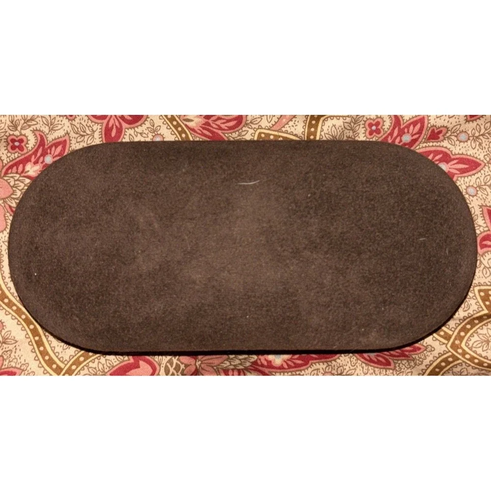 Tom Ford Sunglasses Case Only Brown Velvet Clamshell Eyeglasses Hard Shell